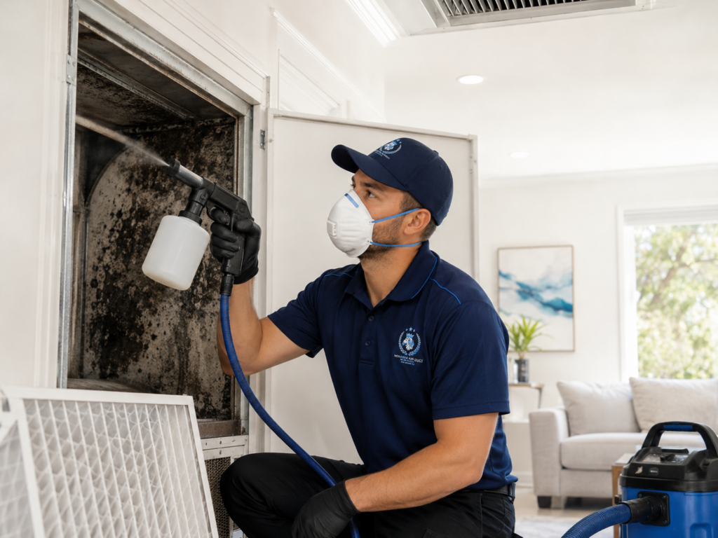 Professional Monarch Air Duct Cleaning team serving Long Island